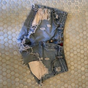 Jean shorts